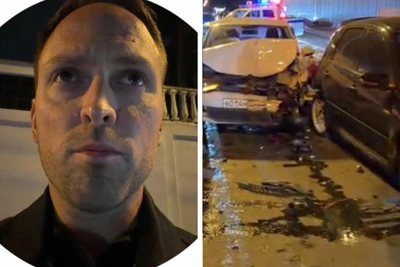 Блогер Столяров попал в ДТП на Рублевке