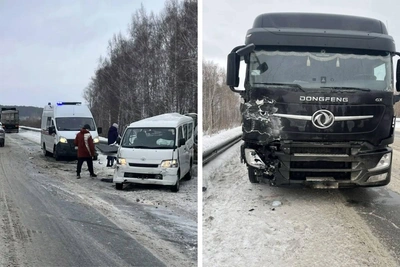 Женщина пострадала в аварии на Шегарском тракте