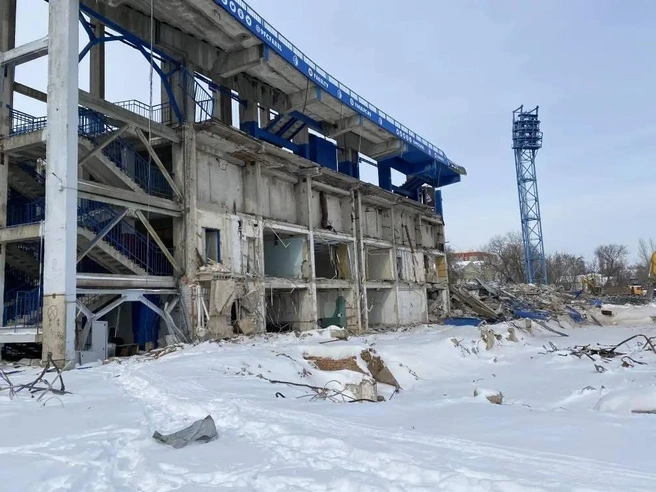 Большая часть работ по сносу была завершена еще зимой | Источник: Александр Гусев / T.me