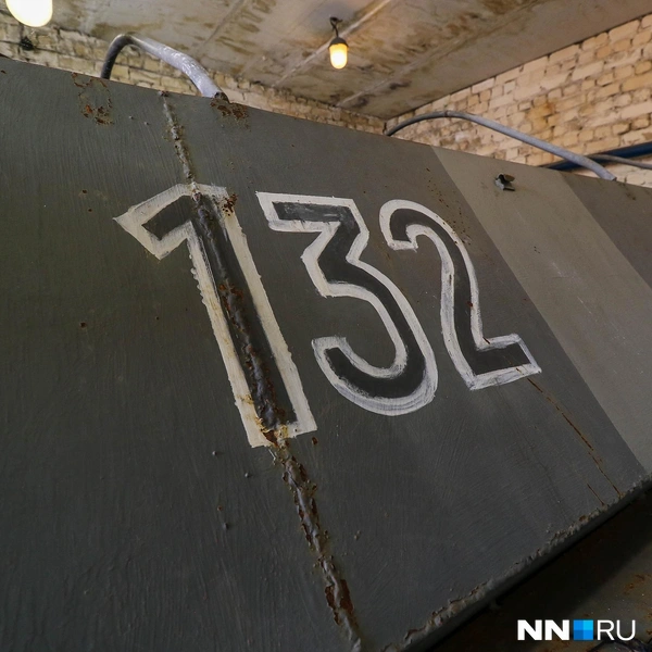 Номер БТР — 132 | Источник: Наталья Бурухина / NN.RU