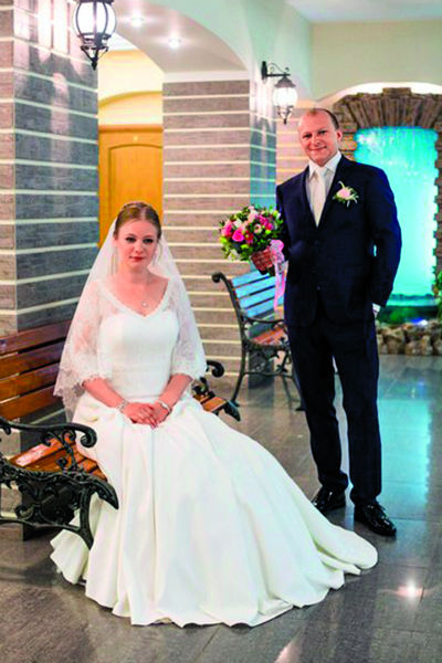 Дарья и Павел отметили свадьбу в ресторане на Чистых прудах