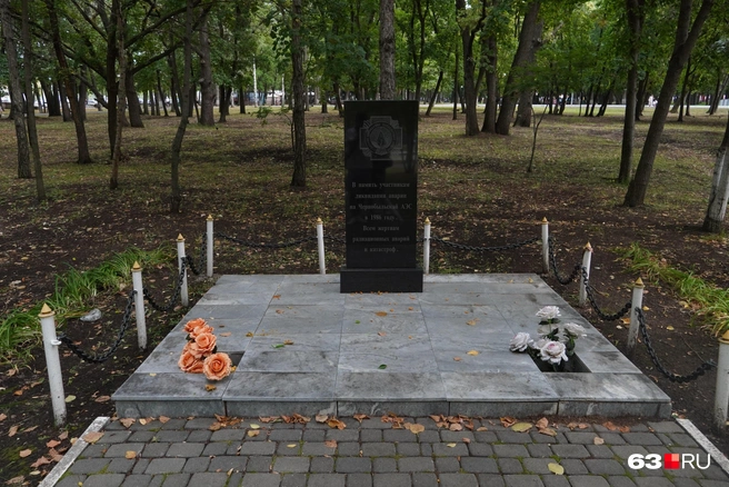 Скромный обелиск | Источник: Алексей Ногинский / 63.RU
