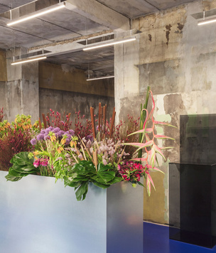 Флористика в Дании: салон цветов, оформленный как галерея