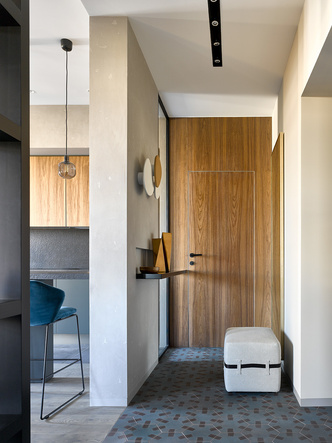 Брутальная квартира 78 м² с элементами минимализма (фото 1)
