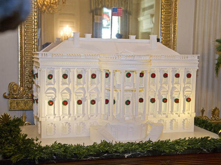 Рождественский дизайн Мелании Трамп в Белом доме стал мемом