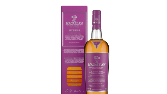 Виски The Macallan Edition №5 вдохновили Pantone на создание нового цвета
