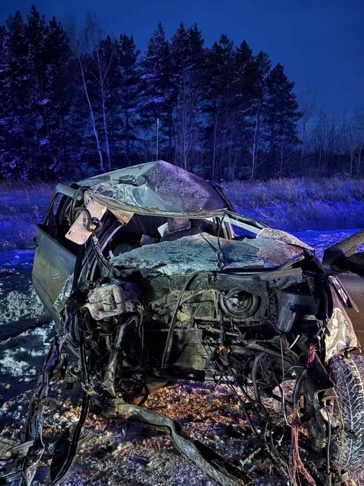 Водитель легковушки скончался до приезда бригады скорой помощи | Источник: пресс-служба Госавтоинспекции Удмуртии