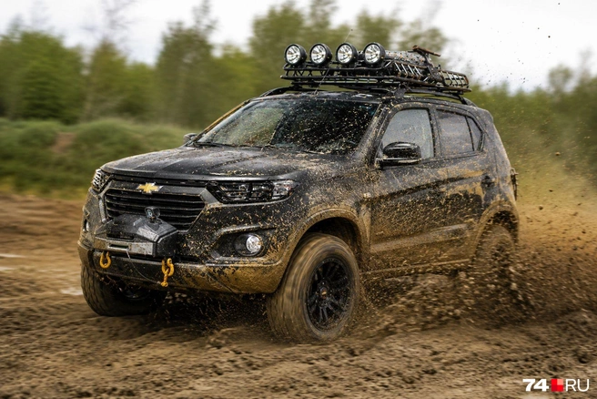 До охлаждения отношений с Россией концерн GM имел большие виды на Chevrolet Niva и в 2014 году презентовал прототип второго поколения модели | Источник: Артем Краснов / Chatgpt
