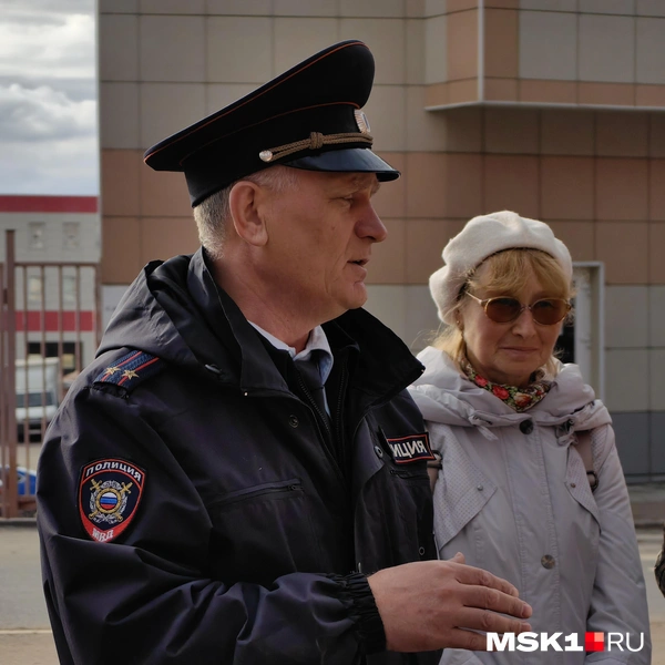 Заместитель начальника ОВД Дзержинского Виктор Николаевич | Источник: Дмитрий Бондарев / MSK1.RU