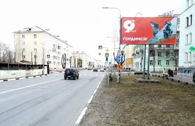 Баннеры, на которых не было чиновников, оставили | Источник: Администрация Северодвинска