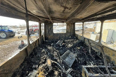 Пожар в вагончике в Таранае потушен