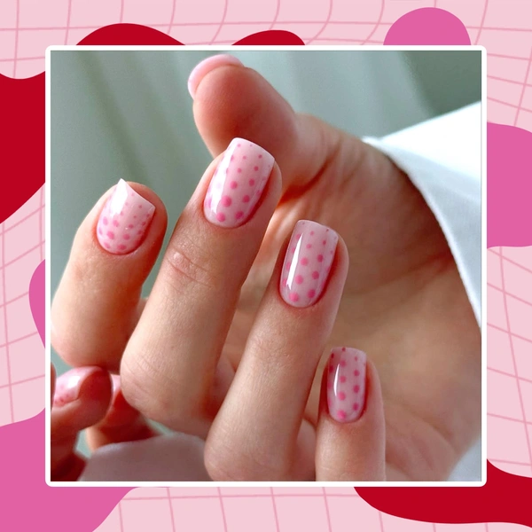 8 модных идей розового маникюра на зиму 2025/26 | Источник: theGirl