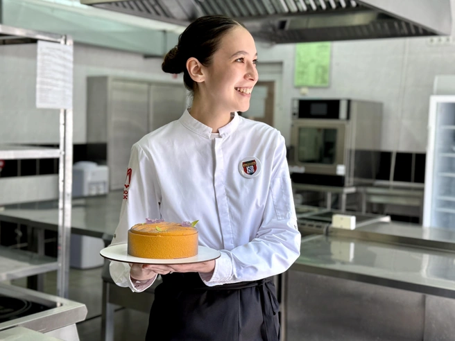 Муссовый торт | Источник: Департамент образования и науки города Москвы