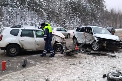 Массовое ДТП на Серовском тракте: водитель выехал на встречную