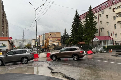 В центре Тюмени до 25 сентября продлили перекрытие улицы Горького