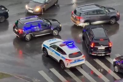 Очередь на заправке в Архангельске парализовала движение