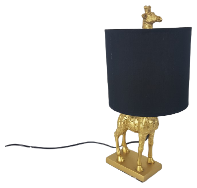 Настольная лампа в виде жирафа