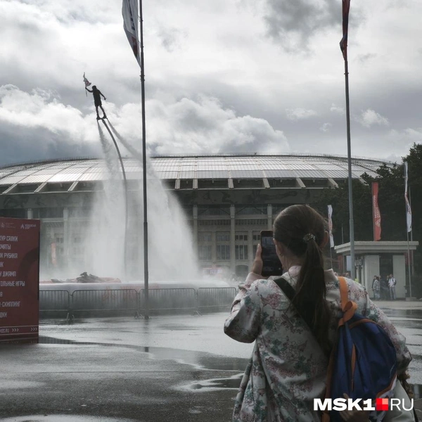 Шоу на флайбордах | Источник: Михаил Мечев / MSK1.RU
