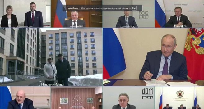 О ситуации в НАО услышали и другие политики России | Источник: Kremlin.ru