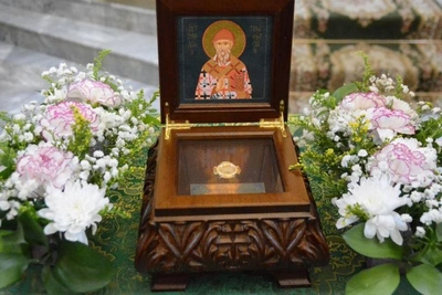 Мощи святого Спиридона прибыли в ХМАО