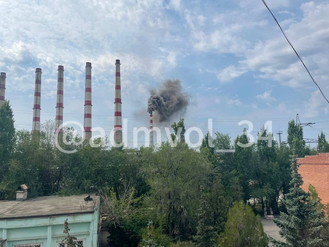 Под Волгоградом сообщают о пожаре на абразивном заводе | Источник: администрация Волжского / T.me
