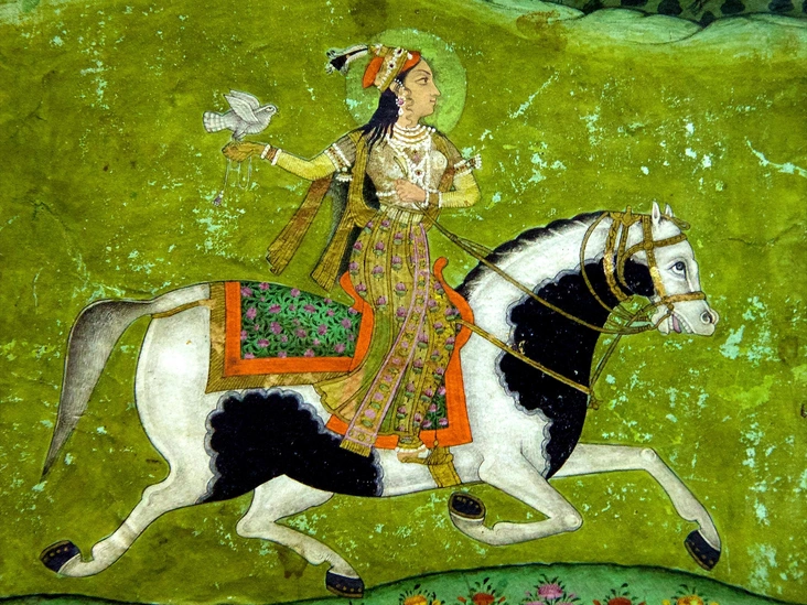 Изображение Разии в Археологическом музее, Дели Индия