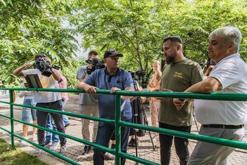 Куда смотрел Логинов? На льва… | Источник: Парк флоры и фауны «Роев ручей»