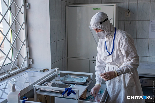 Сейчас много бактериальных осложнений, но врачи напоминают, что нельзя без анализов принимать антибиотики | Источник: Олег Фёдоров / CHITA.RU