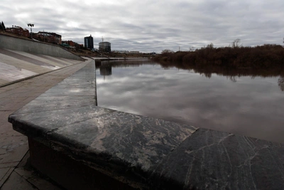 Тура в Тюмени полноводна: уровень воды растёт