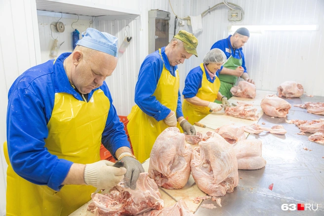Сейчас за килограмм индейки новосибирцам приходится платить больше 500 рублей | Источник: Роман Данилкин / 63.RU