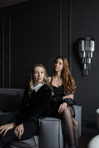 Руководитель студии Livin Buro&nbsp; Елена Липатова и дизайнер&nbsp;Юлия Петрина.