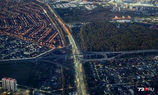 Можно оценить масштабы стройки | Источник: читатель 72.RU 