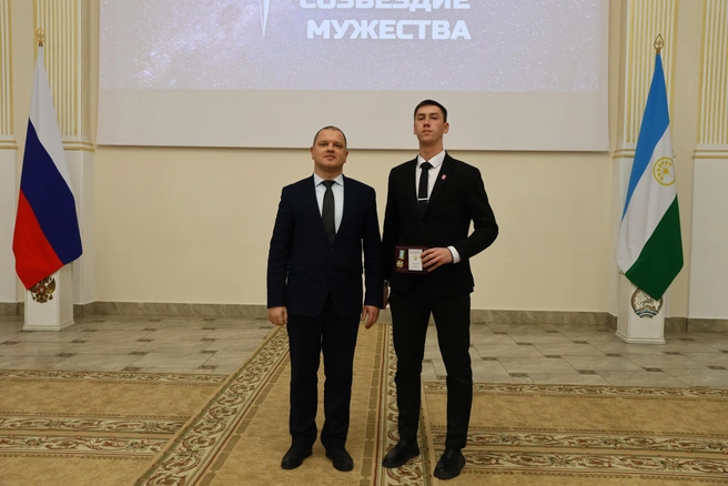 Спас двух человек | Источник: МЧС Башкирии