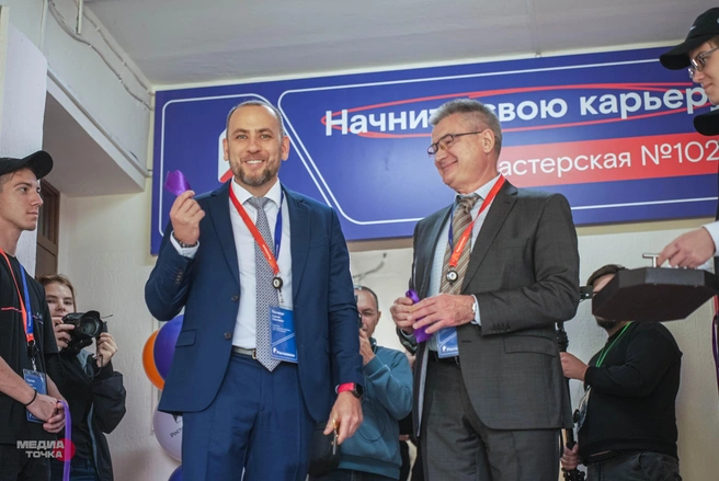 Открытие учебного центра заложило хорошую основу для профессиональных взаимоотношений провайдера и колледжа | Источник: Медиацентр Краснодарского колледжа электронного приборостроения