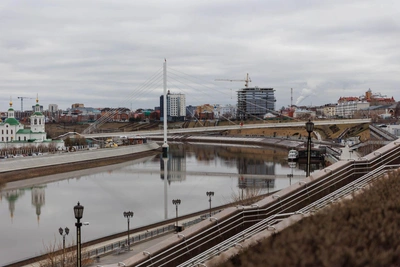 Набережной Тюмени грозит затопление из-за подъема воды в Туре