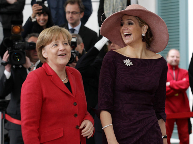 Франц или Франция? Ангела Меркель и королева Максима попали в неловкую ситуацию