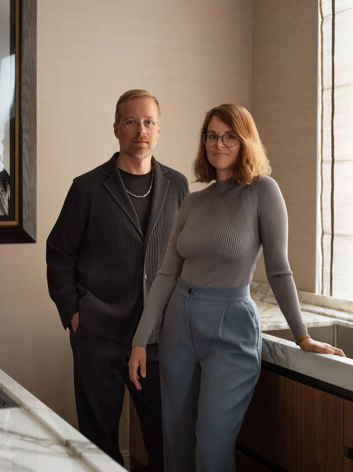 Архитектор Йохан Сундберг и дизайнер интерьеров Микаэла Брах | Источник: Эрик Левфандер