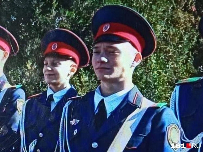 Бывшего воспитанника казачьего кадетского корпуса имени генерала Бакланова Алексея Маринца официально признали потерпевшим. | Источник: Алексей Маринец