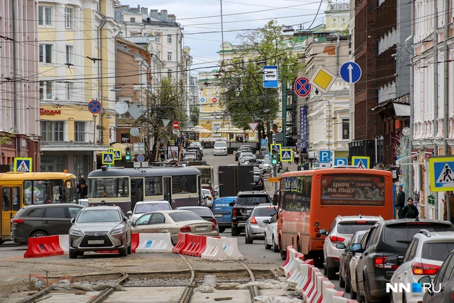Из-за Дня города и подготовки к празднованию перекроют ряд центральных улиц | Источник: Наталья Бурухина / NN.RU