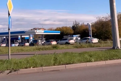 В Казани снова очереди за бензином