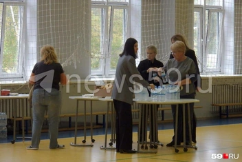 В ПВР жильцам раздавали воду | Источник: Кирилл Хафизов / 59.RU