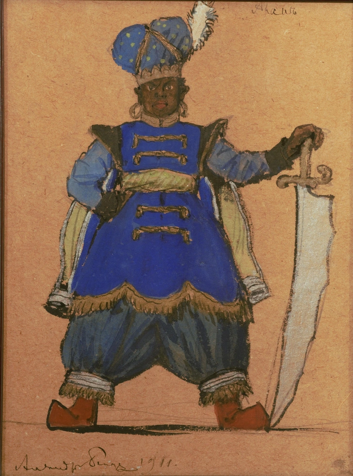 А. Н. Бенуа. «Арап». 1911. Собрание семьи Куниных | Источник: пресс-служба выставки