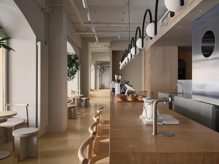 Мед и кофе: кофейня ABC Coffee Roasters с интерьерами Le Atelier в Санкт-Петербурге | Источник: Дмитрий Цыренщиков