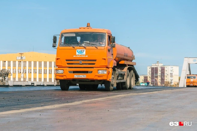 На мосту запланированы работы | Источник: Роман Данилкин / 63.RU