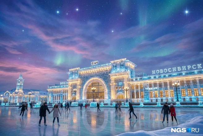Кажется, если бы туристы, сходя с поездов, видели Новосибирск вот таким, региональный бюджет согласовывали бы не с таким дефицитом | Источник: Александр Ощепков, Юрий Орлов / Городские медиа