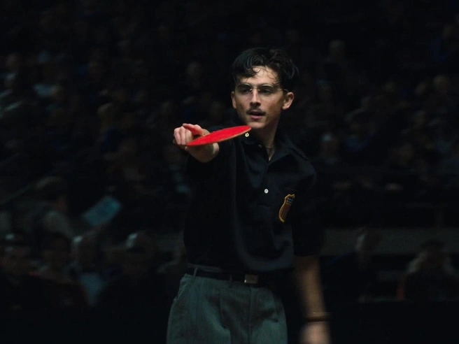 Тимоти Шаламе | Источник: кадр из фильма «Марти Великолепный» / 2025