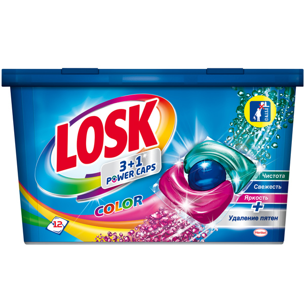 Капсулы 3+1 Power Caps Color Losk 