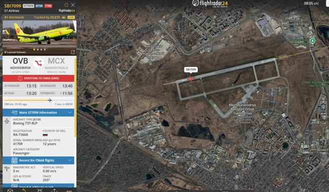 Источник: Flightradar
