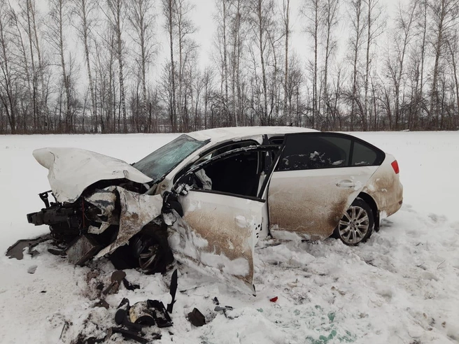 В ДТП один водитель погиб, другой — сломал ногу