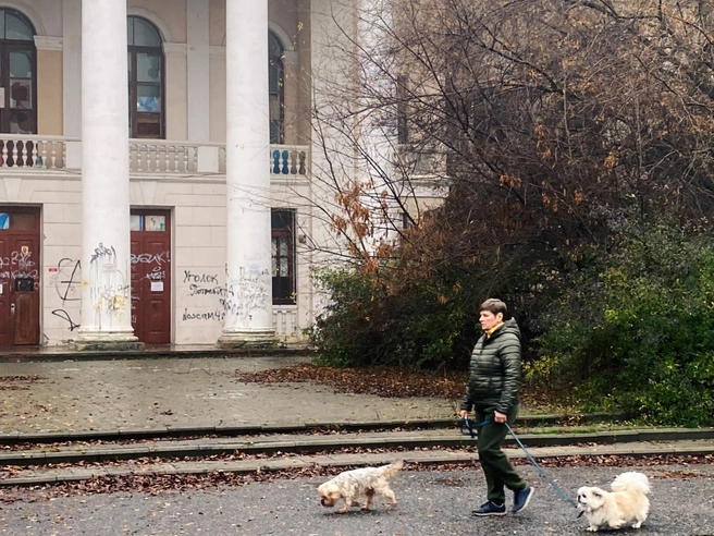 Местные жители вынуждены наблюдать, как постепенно приходит в упадок архитектурная жемчужина их района. | Источник: Юлия Воропаева